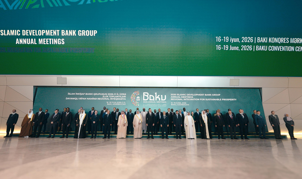 Prezident İlham Əliyevin iştirakı ilə Bakıda İslam İnkişaf Bankı Qrupunun 2026-cı il üzrə İllik Toplantılarının açılış mərasimi keçirilib (VİDEO/FOTO) (YENİLƏNİB)