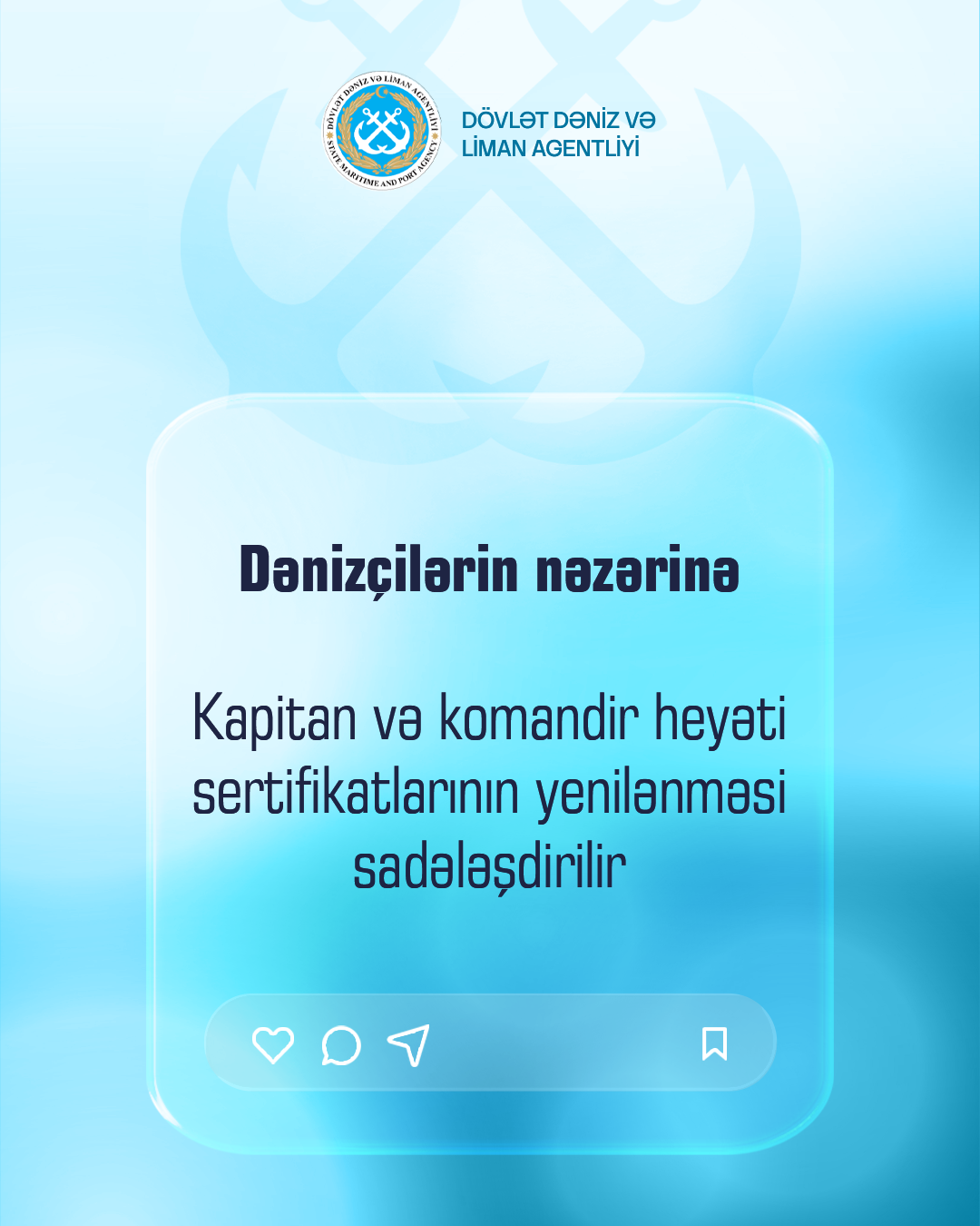 Kapitan və komandir heyəti sertifikatlarının yenilənməsi sadələşdirilir (FOTO)