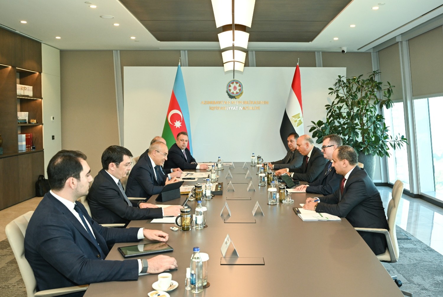 Azərbaycan-Misir iqtisadi əməkdaşlığının inkişafı müzakirə edilib (FOTO)