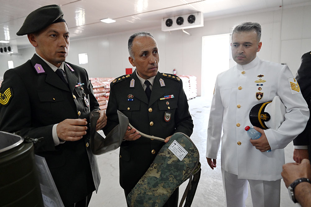 Azərbaycan və Türkiyə hərbi logistika sahəsində əməkdaşlığın inkişafını müzakirə edib (FOTO)