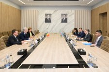 Azərbaycan və Rumıniya arasında rəqəmsallaşma sahələrində əməkdaşlıq məsələləri müzakirə edilib (FOTO)