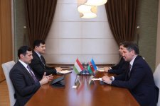 Azərbaycan və Tacikistan arasında əməkdaşlıq perspektivləri müzakirə edilib (FOTO)
