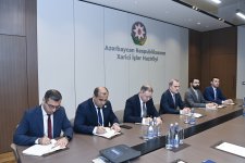 Azərbaycan ilə Qəmər Adaları İttifaqı arasında əməkdaşlıq münasibətləri müzakirə olundu (FOTO)