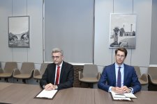 Ceyhun Bayramov Ralf Horlemannı qəbul edib (FOTO)