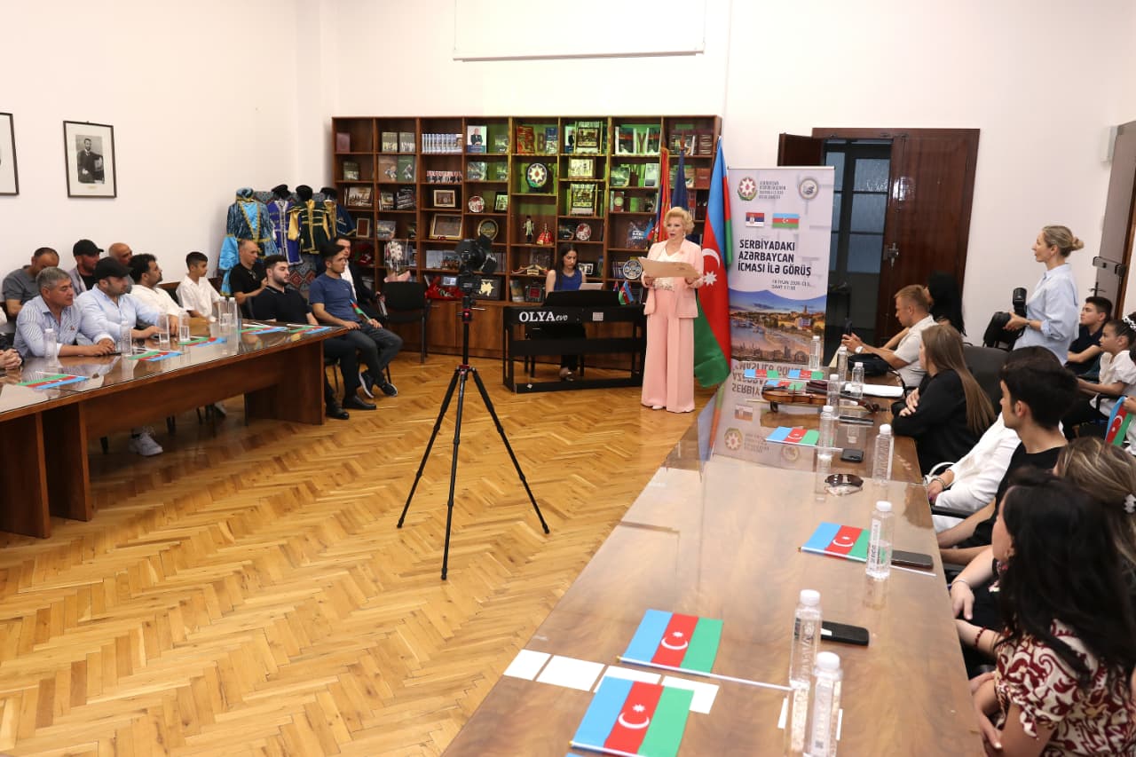 Belqradda azərbaycanlılarla görüş: yeni hədəflər və təşəbbüslər müəyyənləşdirildi (FOTO)
