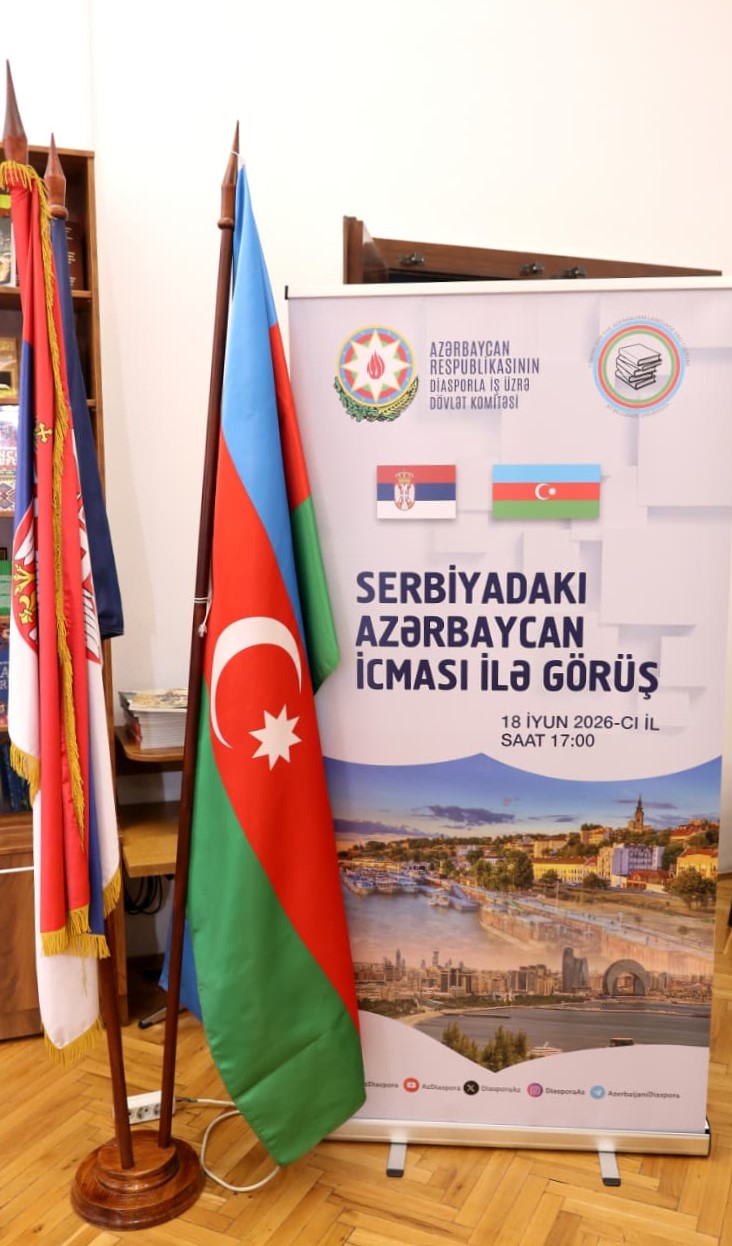 Belqradda azərbaycanlılarla görüş: yeni hədəflər və təşəbbüslər müəyyənləşdirildi (FOTO)