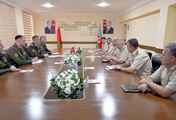 Azərbaycan və Belarus nümayəndələrinin işçi görüşü keçirilib (FOTO)