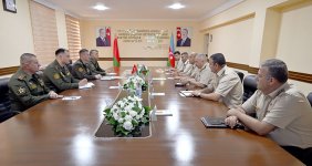 Azərbaycan və Belarus nümayəndələrinin işçi görüşü keçirilib (FOTO)
