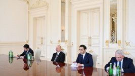 Prezident İlham Əliyev İordaniya Haşimilər Krallığı Nümayəndələr Palatasının nümayəndə heyətini qəbul edib (FOTO)