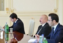 Prezident İlham Əliyev İordaniya Haşimilər Krallığı Nümayəndələr Palatasının nümayəndə heyətini qəbul edib (FOTO)