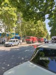 Mingəçevirdə mağazada yanğın baş verib (FOTO)