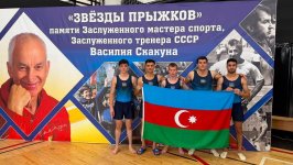 Azərbaycan gimnastları bir sıra beynəlxalq yarışlarda medallar qazanıblar (FOTO)