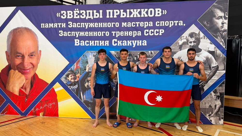 Azərbaycan gimnastları bir sıra beynəlxalq yarışlarda medallar qazanıblar (FOTO)