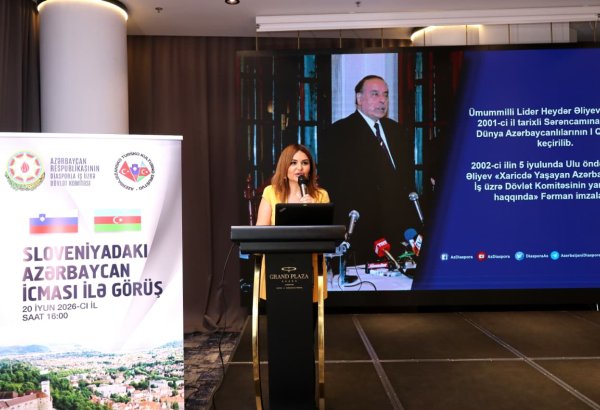 Sloveniyada keçirilən icma görüşü məhsuldar müzakirələrlə yadda qalıb (FOTO)
