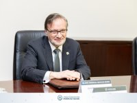 Mərkəzi Bank və İslam Maliyyə Xidmətləri Şurası əməkdaşlıq perspektivlərini müzakirə edib (FOTO)