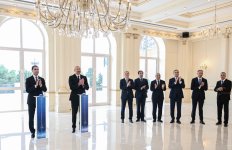Azərbaycan Prezidenti İlham Əliyevin və Türkmənistan Prezidenti Sərdar Berdiməhəmmədovun iştirakı ilə “Dostlug” tankerinin onlayn formatda hədiyyə olunması mərasimi keçirilib (FOTO)