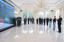 Azərbaycan Prezidenti İlham Əliyevin və Türkmənistan Prezidenti Sərdar Berdiməhəmmədovun iştirakı ilə “Dostlug” tankerinin onlayn formatda hədiyyə olunması mərasimi keçirilib (FOTO)