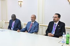 Sahibə Qafarova Qlobal Tolerantlıq və Sülh Şurasının sədri ilə görüşüb (FOTO)