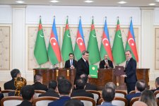 Azərbaycan-Türkmənistan sənədləri mübadilə olunub (FOTO) (YENİLƏNİB)