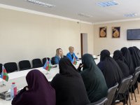 Suriyadan Azərbaycana gətirilən şəxslərlə görüş keçirilib (FOTO)