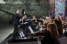 Prezident İlham Əliyevin adından Türkmənistan Prezidentinin şərəfinə dövlət ziyafəti verilib (FOTO/VİDEO)