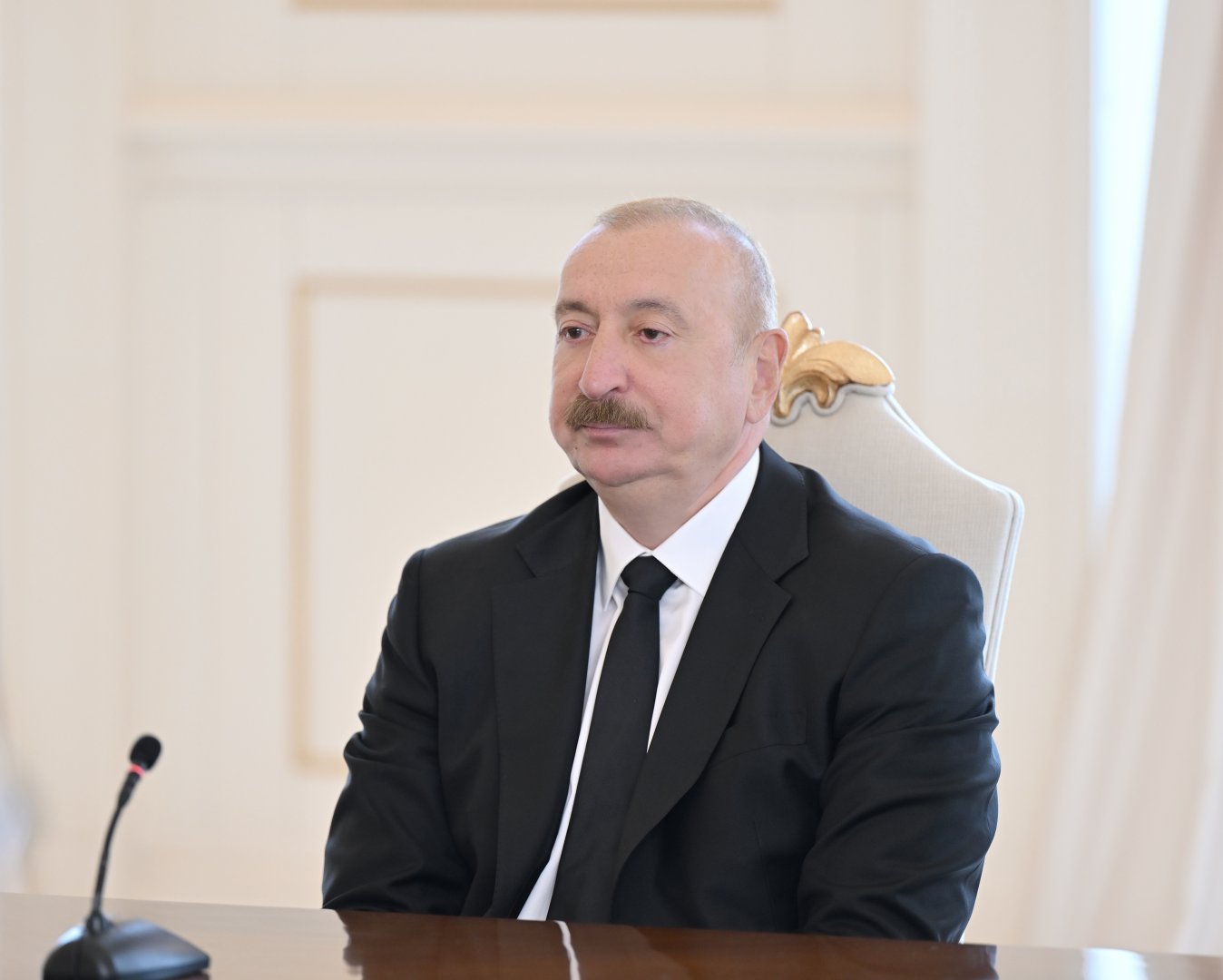 Prezident İlham Əliyevin Türkmənistan Prezidenti ilə geniş tərkibdə görüşü olub (FOTO)