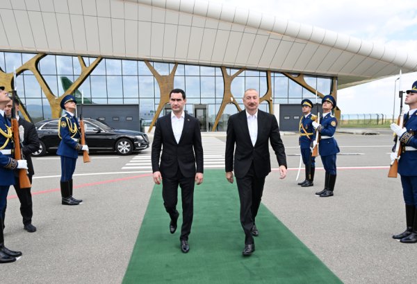 Türkmənistan Prezidenti Sərdar Berdiməhəmmədovun Azərbaycana dövlət səfəri başa çatıb (FOTO)