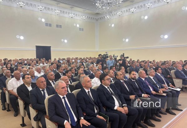 Saatlı rayonunda Mil-Muğan iqtisadi rayonu üzrə regional müşavirə keçirilib (FOTO) (YENİLƏNİB)