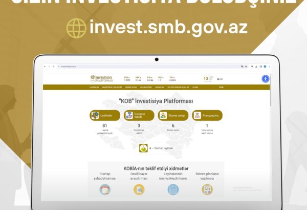 İnvestisiya Portalı: sahibkarları və investorları bir platformada birləşdirən dəstək aləti