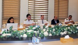 Dövlət Dəniz və Liman Agentliyində Beynəlxalq Əmək Təşkilatının nümayəndələri ilə görüş keçirilib (FOTO)