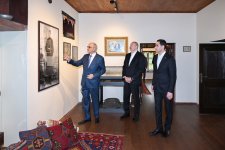 Azərbaycan Prezidenti İlham Əliyev və Türkmənistan Prezidenti Sərdar Berdiməhəmmədov Şuşada Bülbülün ev-muzeyində olublar (FOTO)