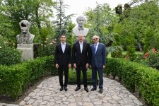 Azərbaycan Prezidenti İlham Əliyev və Türkmənistan Prezidenti Sərdar Berdiməhəmmədov Şuşada Bülbülün ev-muzeyində olublar (FOTO)