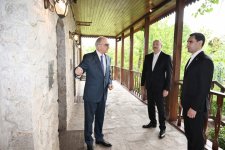 Azərbaycan Prezidenti İlham Əliyev və Türkmənistan Prezidenti Sərdar Berdiməhəmmədov Şuşada Bülbülün ev-muzeyində olublar (FOTO)