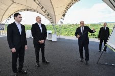 Azərbaycan Prezidenti İlham Əliyev və Türkmənistan Prezidenti Sərdar Berdiməhəmmədov Füzuli şəhərinin dağıdılmış yerlərinə baxıblar (FOTO)
