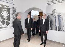 Azərbaycan Prezidenti İlham Əliyev və Türkmənistan Prezidenti Sərdar Berdiməhəmmədov Şuşada “Heydər Əliyev və Qarabağ” sərgisi ilə tanış olublar (FOTO)
