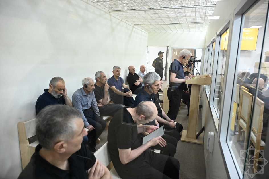 Ermənistan vətəndaşlarının şikayətləri üzrə apellyasiya məhkəməsi davam etdirilib (FOTO)