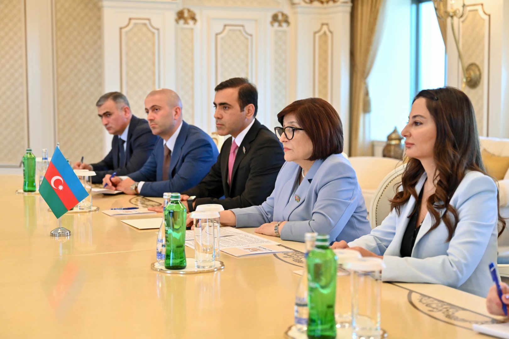 Sahibə Qafarova Mozambik Respublika Assambleyasının sədri ilə görüşüb (FOTO)