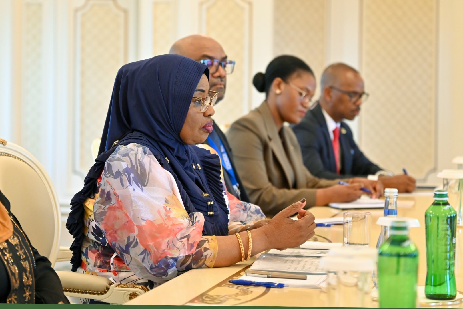 Sahibə Qafarova Mozambik Respublika Assambleyasının sədri ilə görüşüb (FOTO)