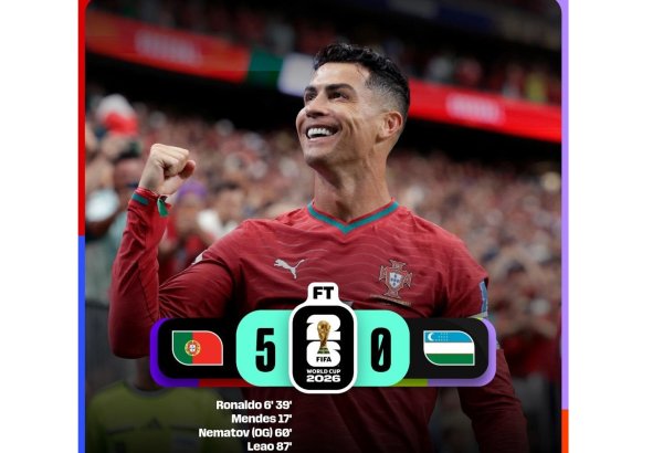 Dünya çempionatı: Portuqaliya millisi qələbə qazanıb