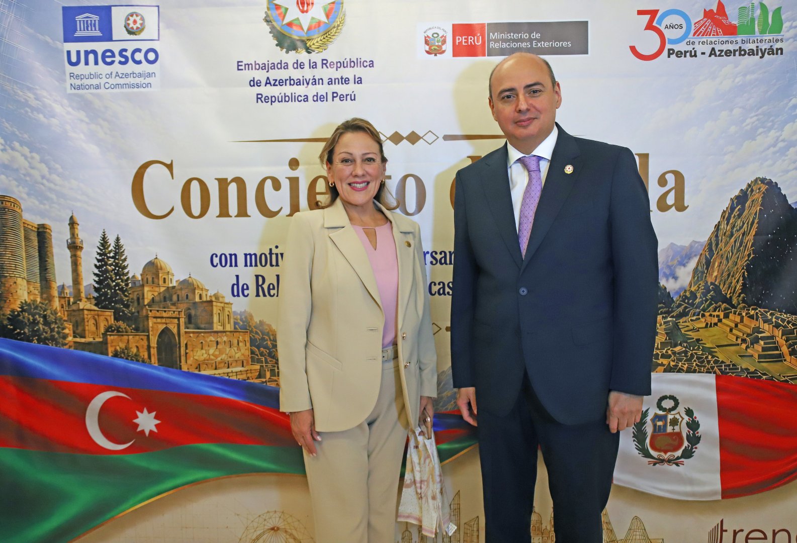 Limada Azərbaycan–Peru diplomatik əlaqələrinin 30 illiyinə həsr olunmuş təntənəli konsert keçirilib (FOTO/VİDEO)