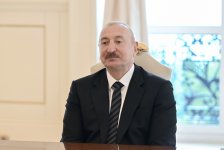 Prezident İlham Əliyev Türkiyə Böyük Millət Məclisi sədrinin rəhbərlik etdiyi nümayəndə heyətini qəbul edib (FOTO/VİDEO)