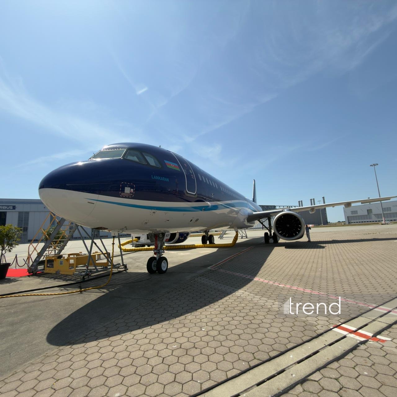 Hamburqda AZAL-ın ilk "A321neo" təyyarəsinin təhvil verilməsi ilə bağlı mediatur keçirilib (FOTO)