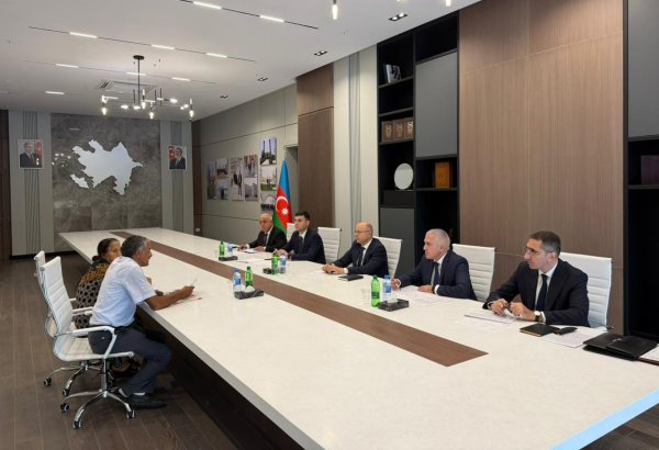 Energetika naziri Ağdamda vətəndaşları qəbul edib (FOTO)