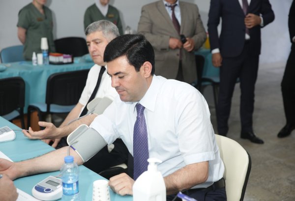 Xaçmazda Aşura günü könüllü qanvermə aksiyası keçirilib (FOTO)