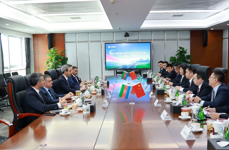 ADY Çin şirkətlərindən yeni sərnişin qatarları və vaqonları almağı planlaşdırır (FOTO)