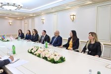 Sahibə Qafarova Ziya Öztürkler ilə görüşüb (FOTO)