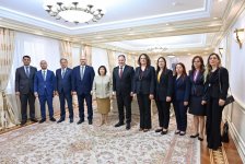 Sahibə Qafarova Ziya Öztürkler ilə görüşüb (FOTO)