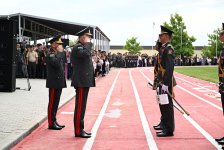 Heydər Əliyev adına Hərbi İnstitutda növbəti buraxılış mərasimi keçirilib (FOTO/VİDEO)