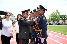 Heydər Əliyev adına Hərbi İnstitutda növbəti buraxılış mərasimi keçirilib (FOTO/VİDEO)