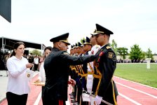 Heydər Əliyev adına Hərbi İnstitutda növbəti buraxılış mərasimi keçirilib (FOTO/VİDEO)